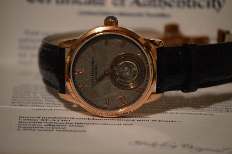 stuhrling tourbillon meteorite