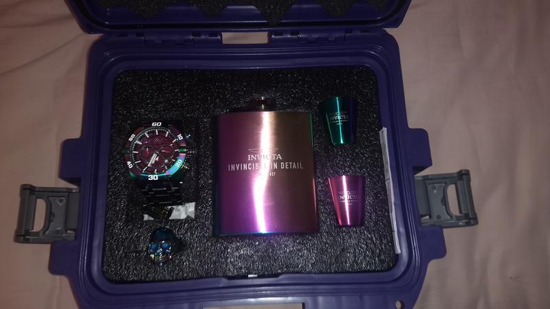 Invicta 50mm Coalition Forces Quartz Chronograph Abalone Dial Invicta 50mm Coalition Forces Quartz Chronograph Abalone Dial