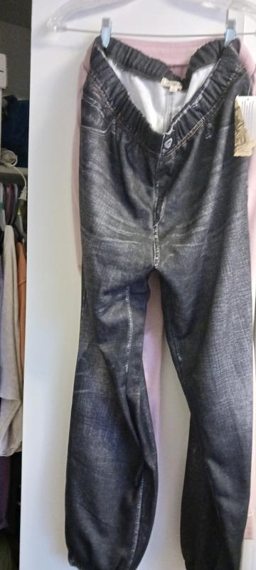 Stretchy Denim Style Joggers - One World Bazaar