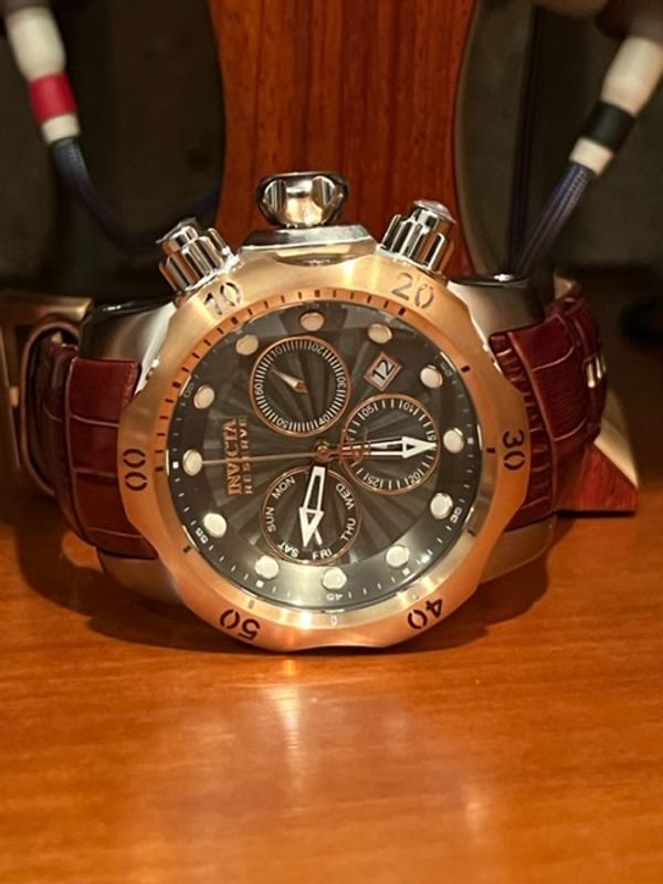 Invicta Reserve Men s 52mm Venom Elegant Swiss Quartz Chronograph