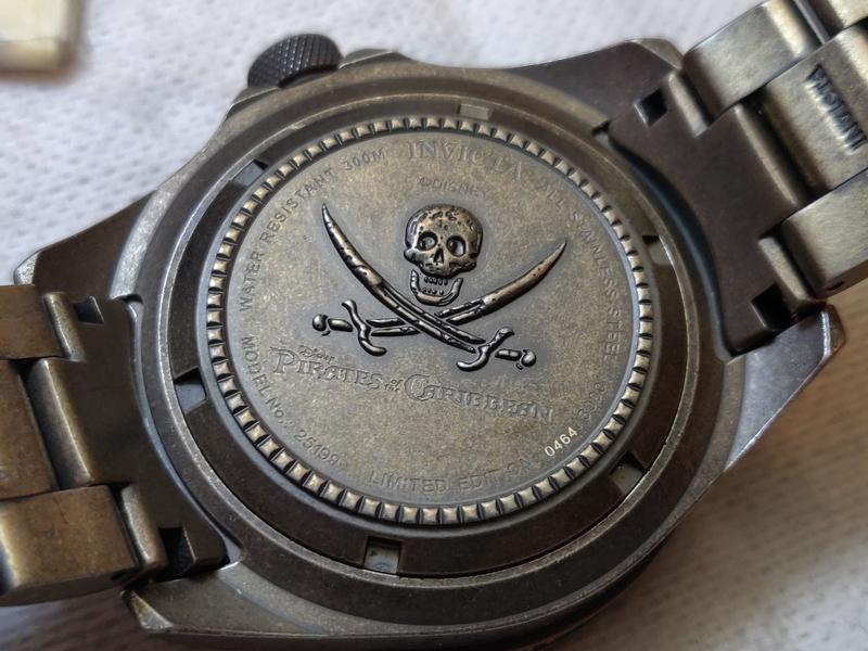 Invicta pirates of the caribbean grand diver watch best sale