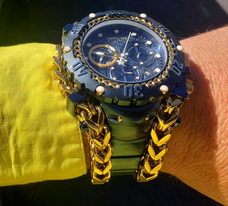 Invicta Reserve Gladiator 55mm Swiss Quartz Chrono Bracelet Watch