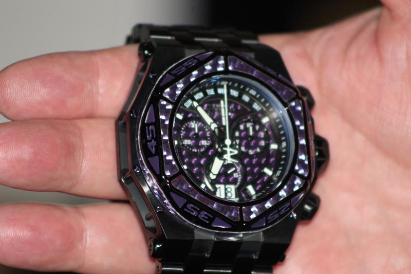 Invicta Reserve Carbon Hawk 55mm Swiss Quartz Chronograph Watch ...