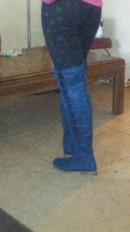journee collection pitch over the knee boot