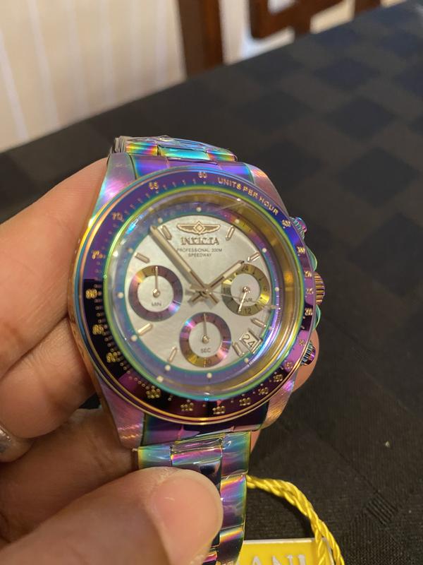 Invicta iridescent clearance watch