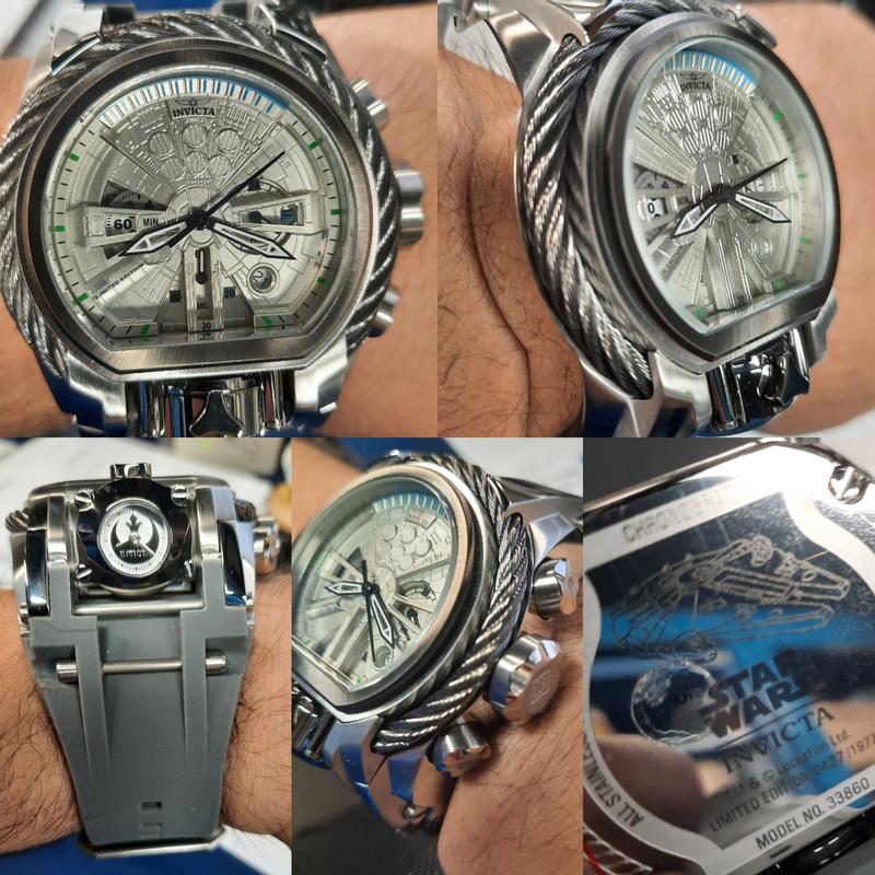 Invicta Star Wars Men s 52mm Bolt Zeus Magnum Limited Edition