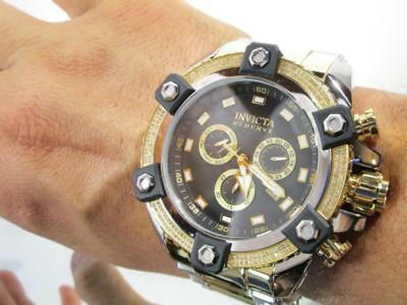 Invicta Reserve Grand Octane 63mm Swiss Quartz 0.70ctw Dia Watch