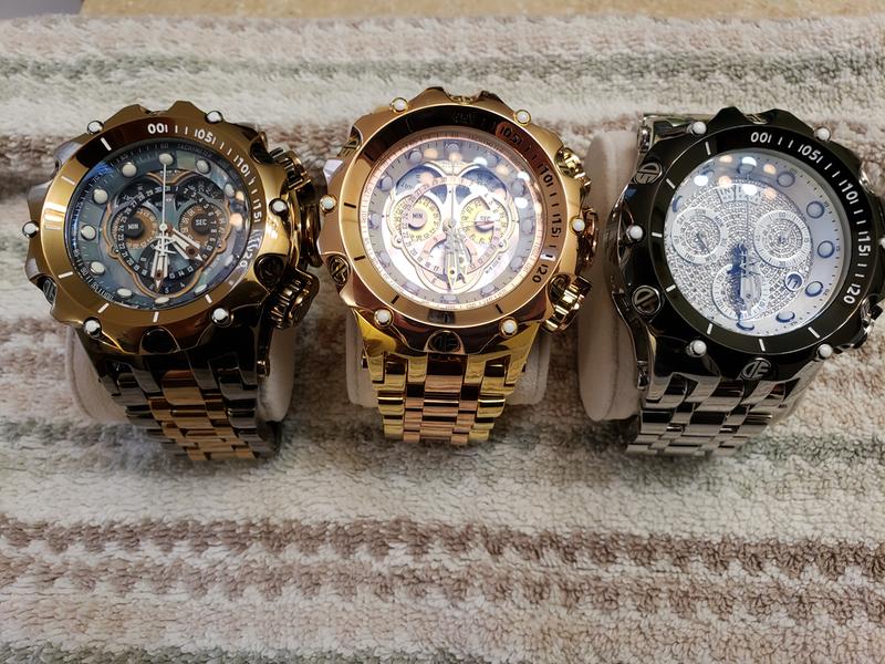 Invicta Reserve Men s 52mm Venom Hybrid Swiss Quartz Chronograph