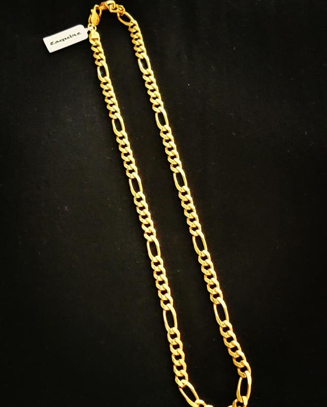 Figaro Men's Gold Chain