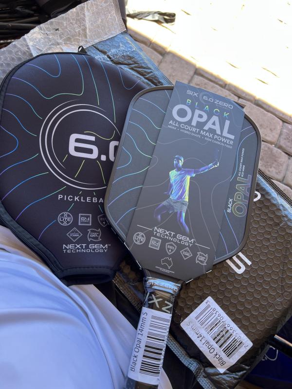 Six Zero Black Opal Pickleball Paddle | Dick's Sporting Goods