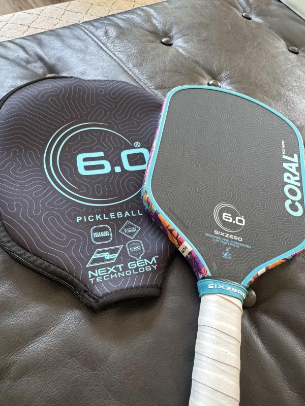 Six Zero Coral 16mm Pickleball Paddle | Dick's Sporting Goods