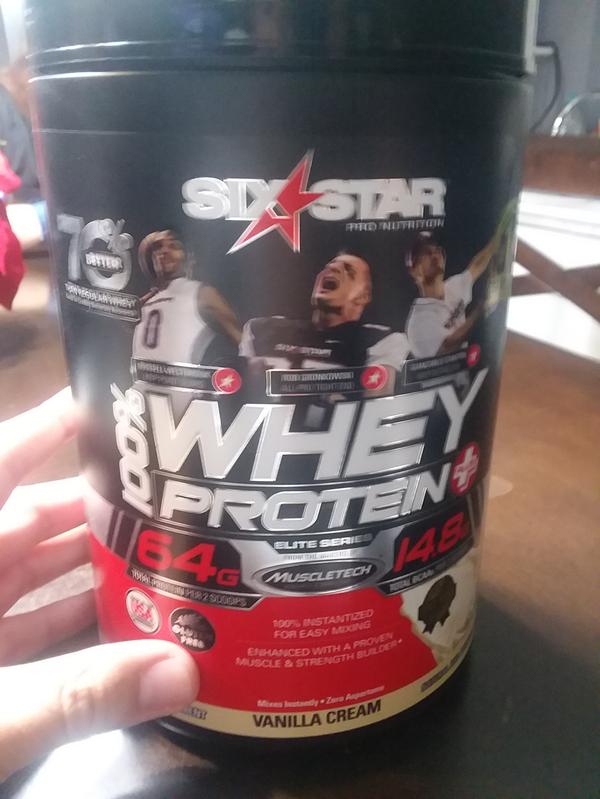 Six Star Elite Series Protein Shake, Clean, Gourmet Vanilla Milkshake, Drinks & Shakes