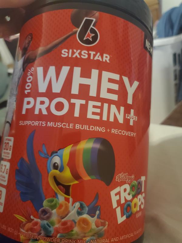 SIXSTAR 100% Whey Protein Plus Kellogg's Froot Loops