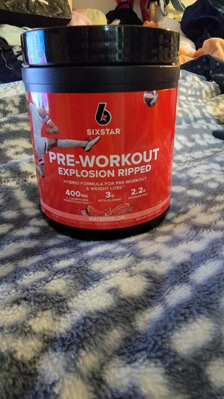 Pre-Workout Explosion Ripped - SIXSTAR