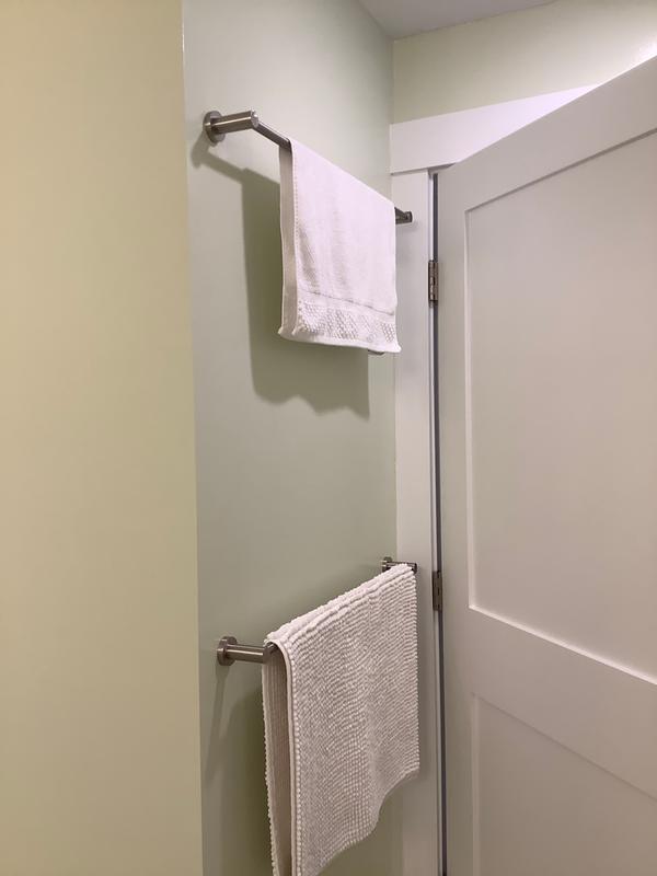 Back-of-the-Door Towel Bar – Jenna Burger Design LLC – Interior