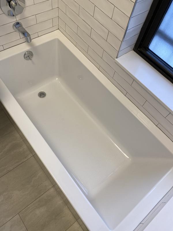 60 X 30 Sitka Acrylic Alcove Soaking, 30 Inch Wide Bathtub