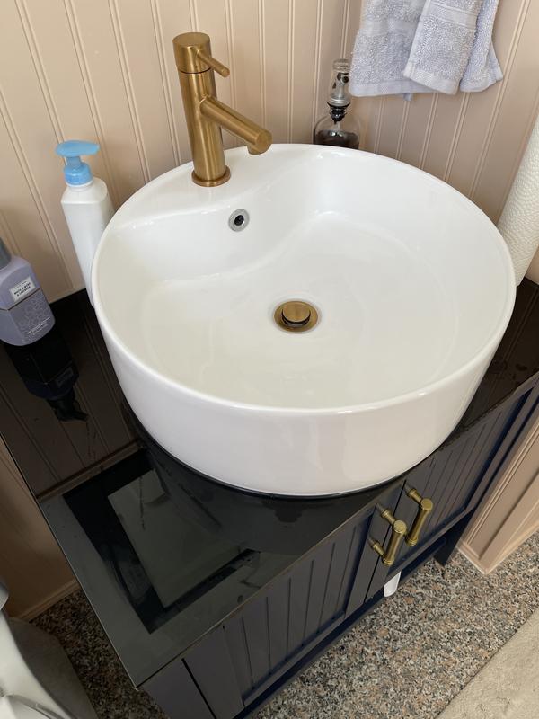 Bathroom Sink Drain, Vessel Sink Pop Up Drain With Detachable Basket