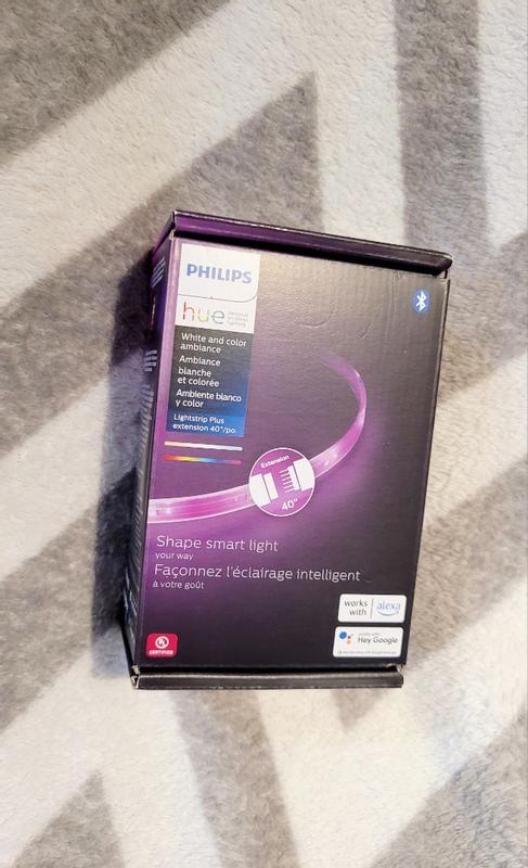 Philips Hue White and Color Ambiance Smart Lightstrip Extension 