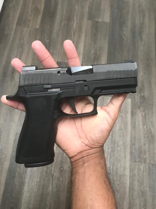 P320 X Carry Grip Module 9mm 40 Auto 357sig