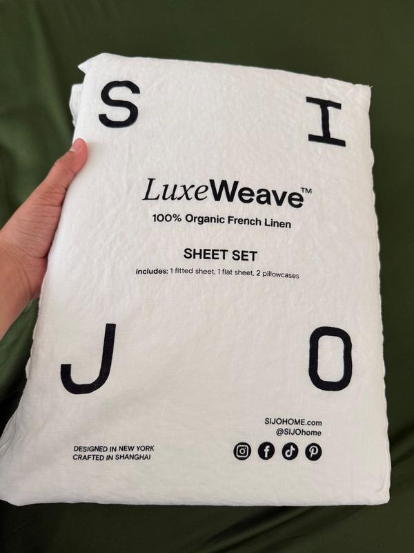 Customer photo for "Ultra Comfortable & Cooling Organic Linen Set"