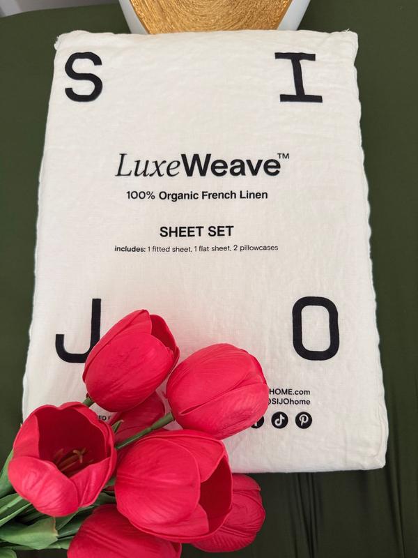 Customer photo for "Ultra Comfortable & Cooling Organic Linen Set"
