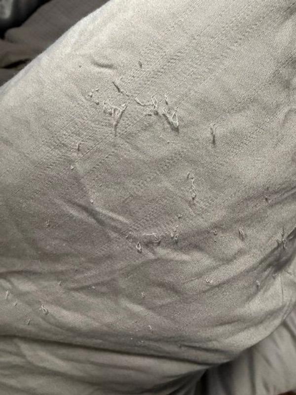 Customer photo for "Very soft, but not durable"
