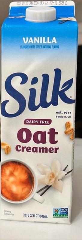 Silk® Dairy-Free Oat Creamer, 32 fl oz - Fry's Food Stores