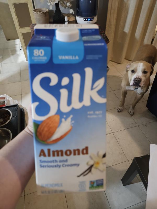 My dog clearance drank almond milk