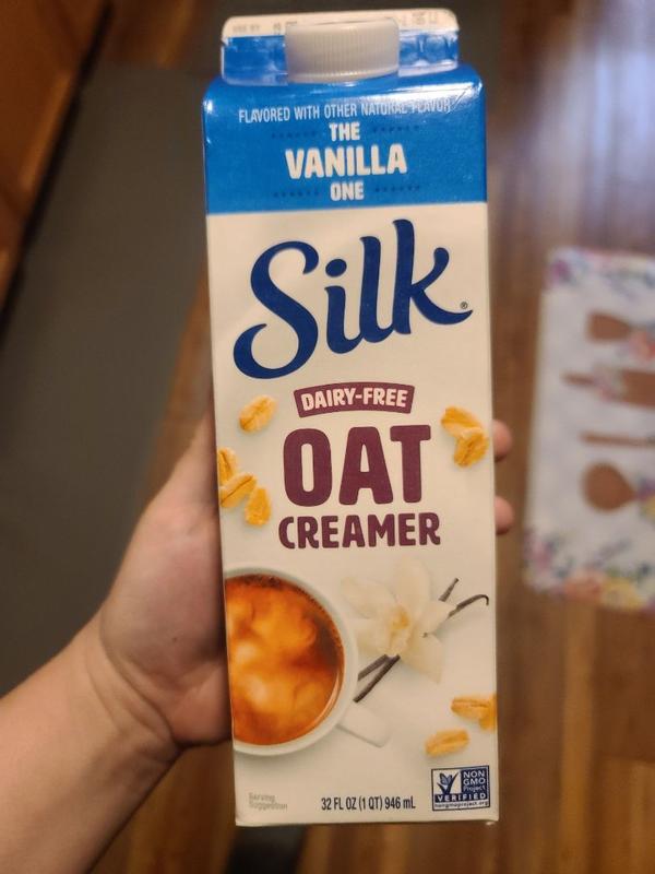 Silk The Maple Brown Sugar One DairyFree Oat Creamer, 32 fl oz, Silk