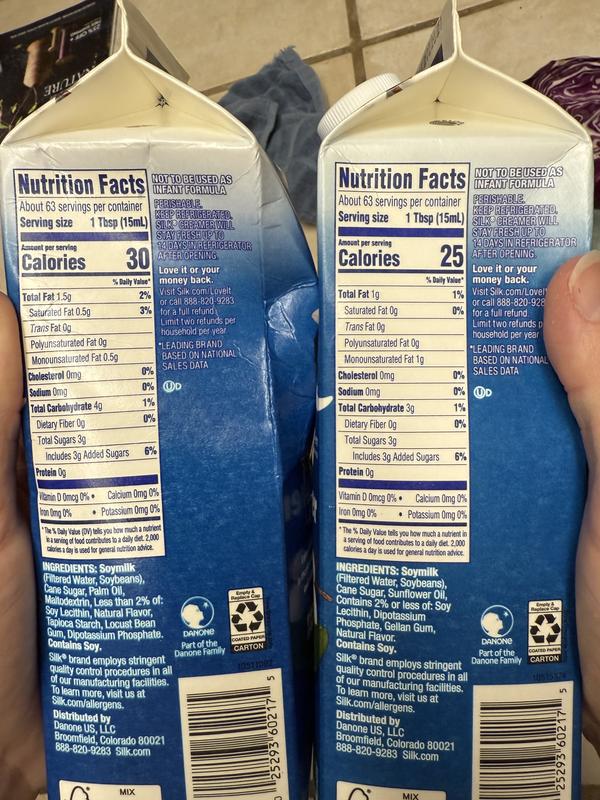 Silk Dairy Free Vanilla Soy Coffee Creamer