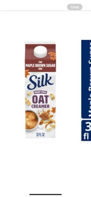 Silk The Maple Brown Sugar One Dairy-Free Oat Creamer, 32 fl oz