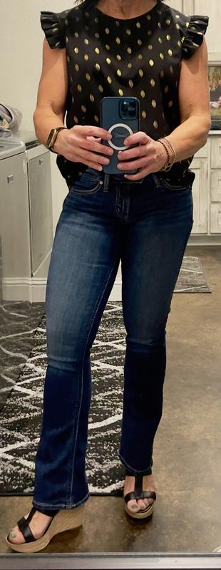 Buy Tuesday Low Rise Slim Bootcut Luxe Stretch Jeans for USD