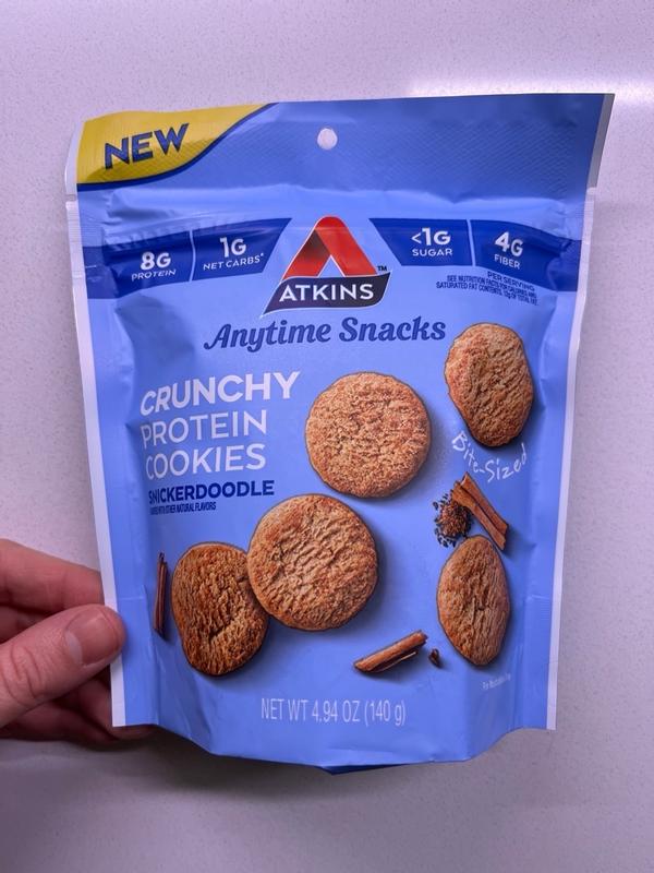 Snickerdoodle Bite-Sized Crunchy Protein Cookies – Atkins