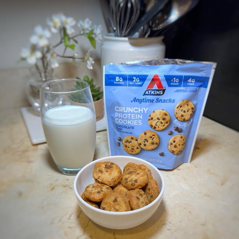 Snickerdoodle Bite-Sized Crunchy Protein Cookies – Atkins