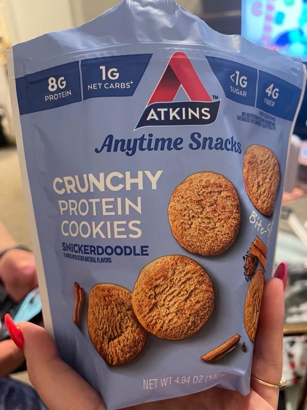 Snickerdoodle Bite-Sized Crunchy Protein Cookies – Atkins