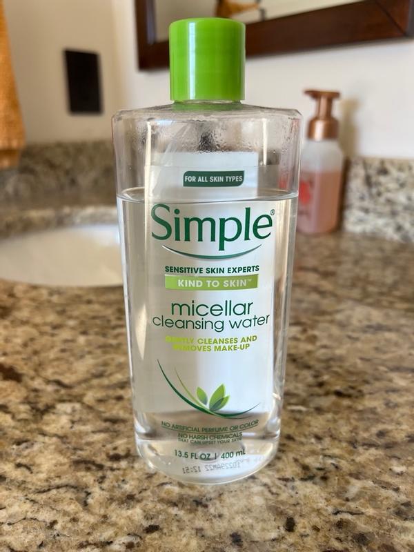 Simple micellar deals cleansing water