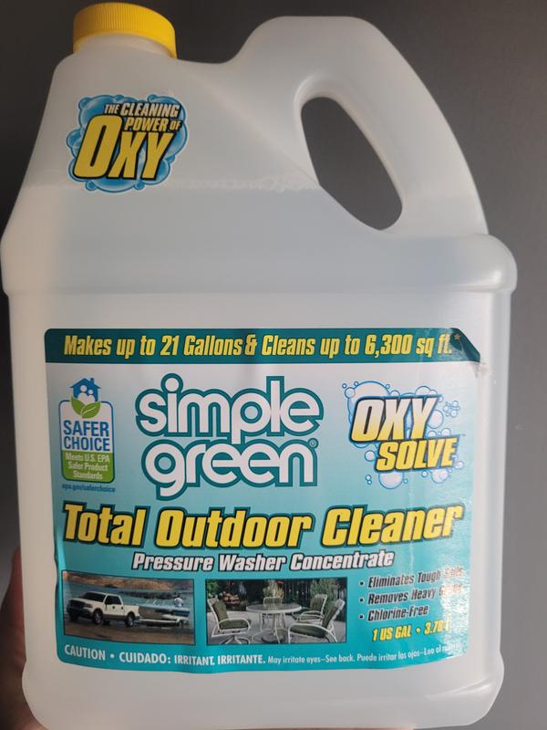 Simple Green Oxy Solve Pressure Washer Concentrate Total Outdoor