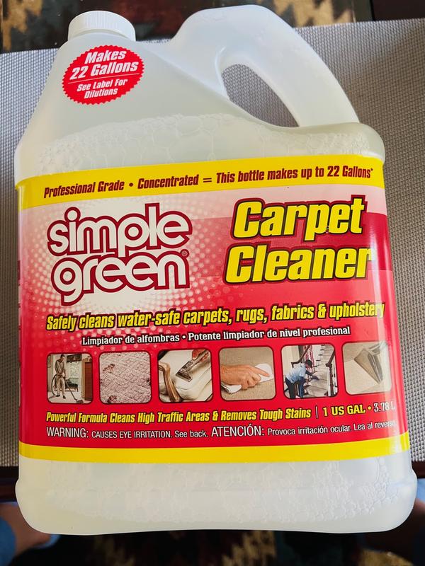Safe carpet cleaner.