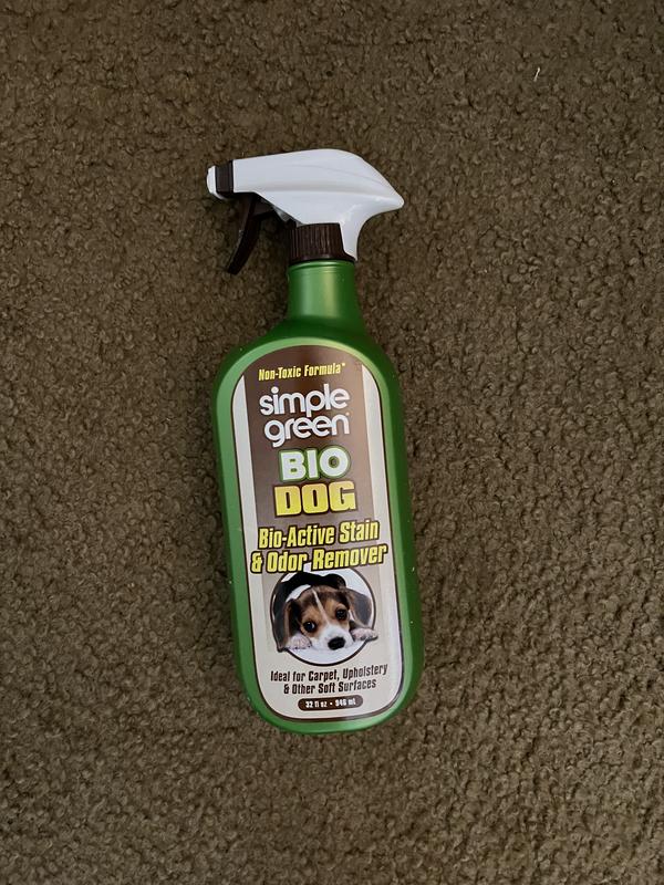 Simple green bio dog hotsell stain & odor remover