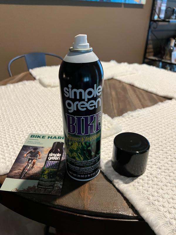 Simple Green 20 oz. Bike Cleaner and Degreaser Aerosol