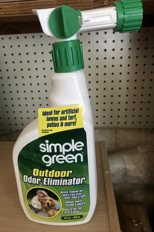 Simple green outdoor outlet odor eliminator for pets