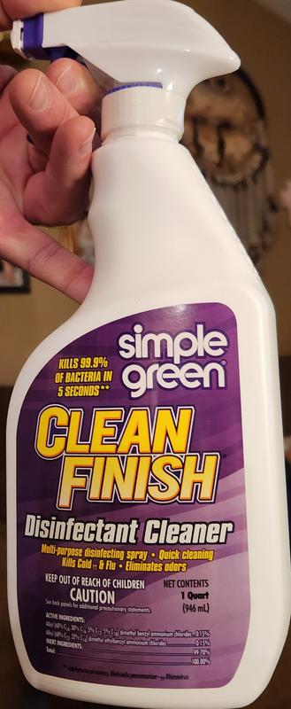 Simply green deals clean finish