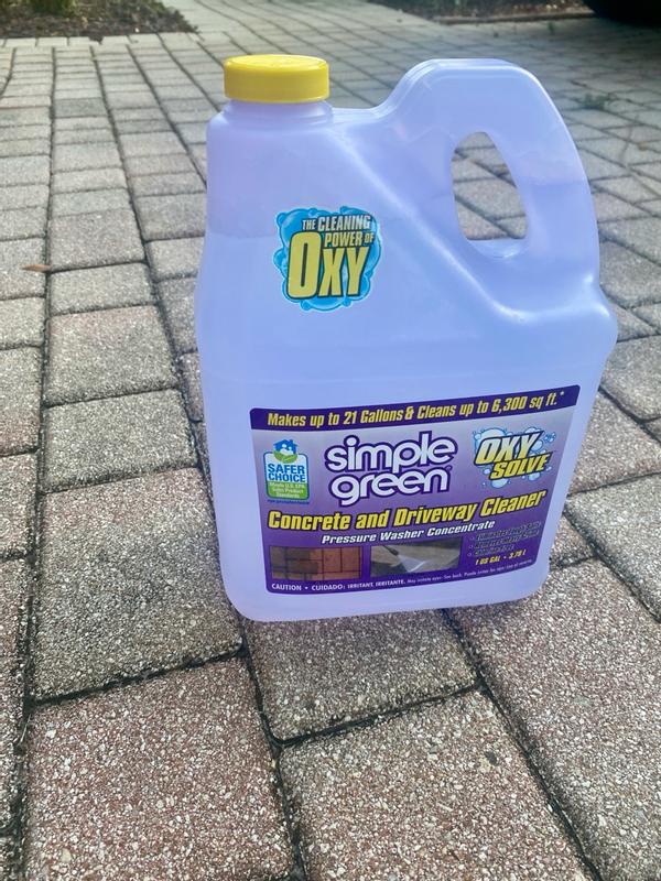 Reviews for Simple Green 1 Gal. Oxy Solve Concrete and Driveway