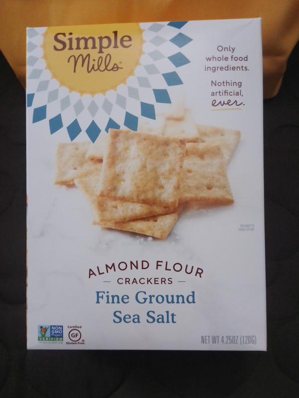 SimpleMills - Fine Ground Sea Salt Almond Flour Crackers