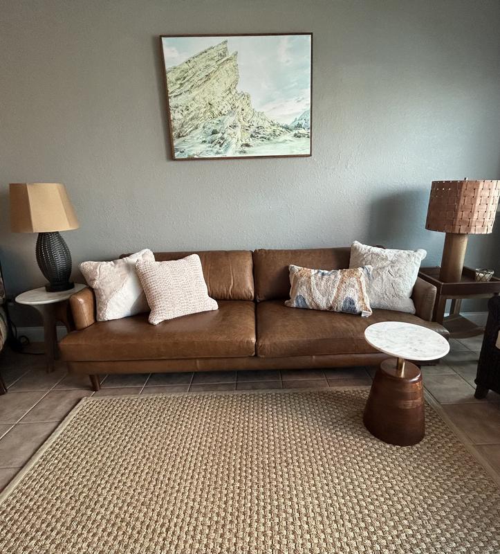 Mid-Century Modern Fabric Sofa | Livingston 76-Inch Sofa