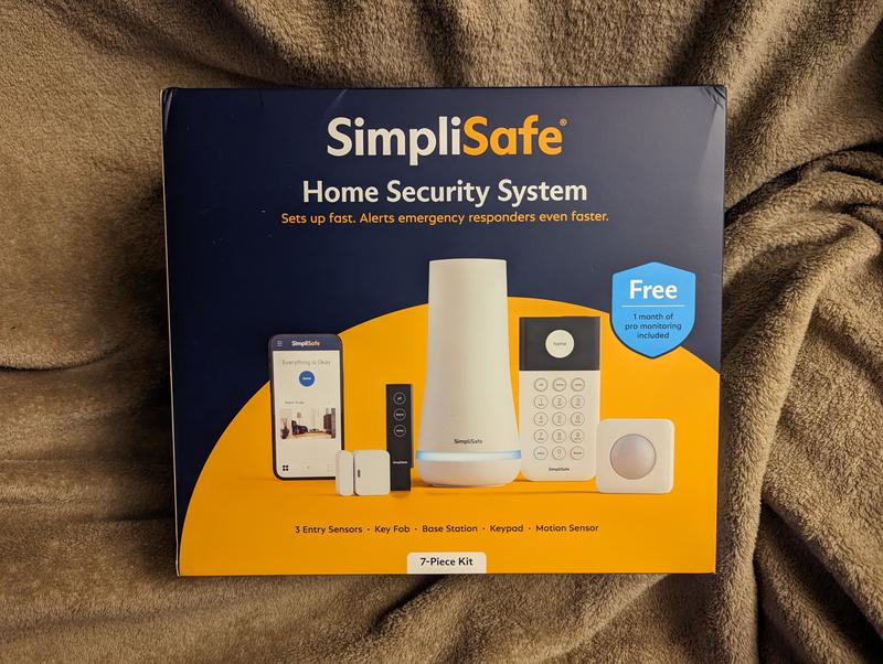 SimpliSafe 11 Piece Wireless Home Security System Gen 3 With Wireless