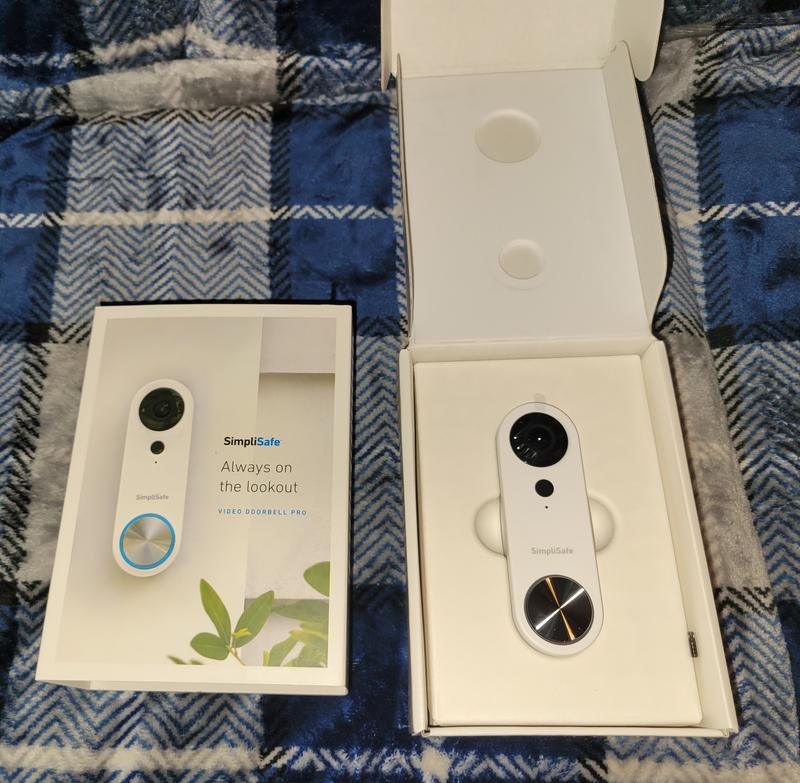 SimpliSafe Pro Wired Video Doorbell