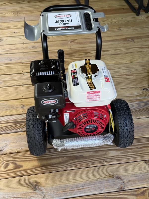 My new pressure washer