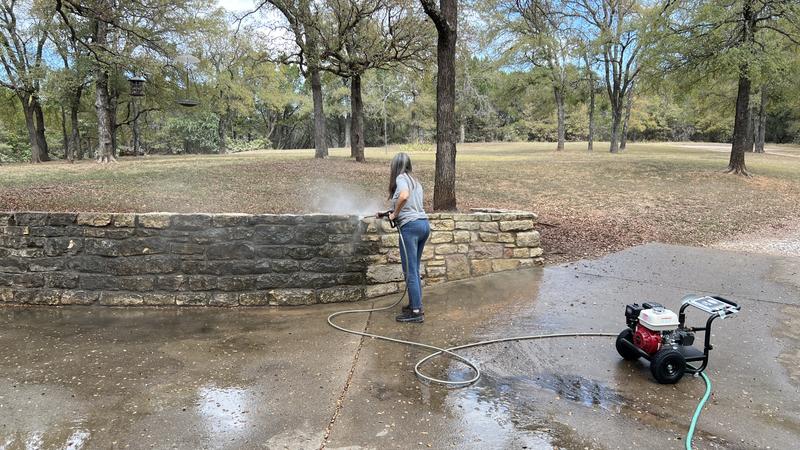 First part of a cleaning project.