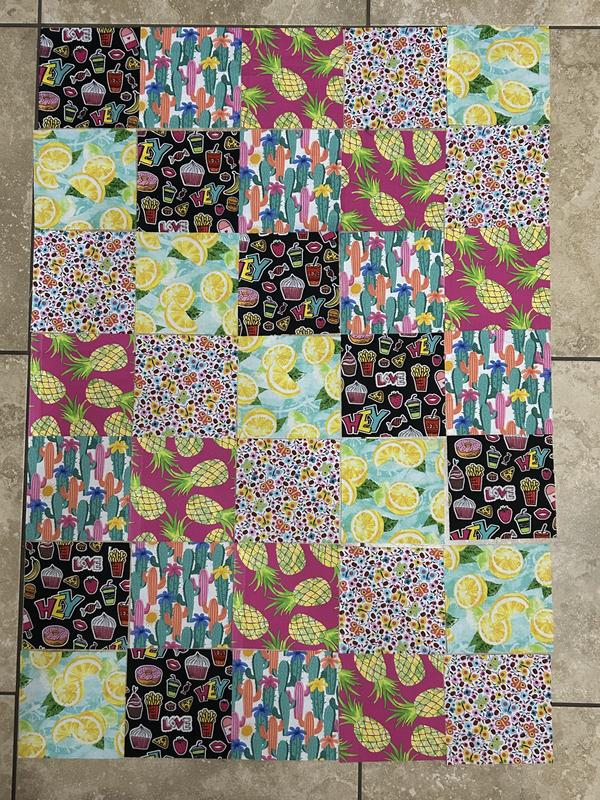 1st time making a quilt!